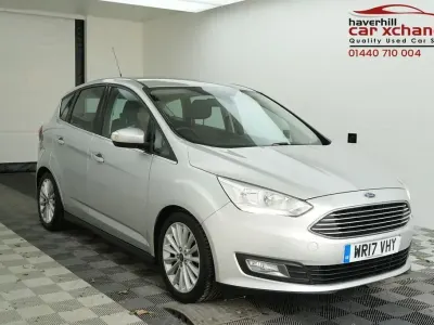 Begagnad Ford C-MAX Titanium 120 HK (88 kW) 2017 Silver Minibuss