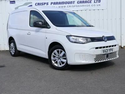 Used VW Caddy Pro 102 HP (75 kW) 2021 White MPV