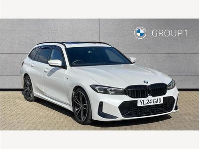 Used BMW 320e M Sport 190 HP (139 kW) 2024 White Estate