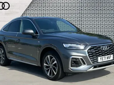 Used Audi Q5 S-Line 204 HP (150 kW) 2021 Grey SUV
