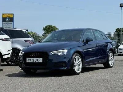 Used Audi A3 116 HP (85 kW) 2019 Blue Sedan