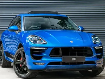 Gebraucht Porsche Macan Turbo 400 PS (294 kW) 2017 Blau SUV