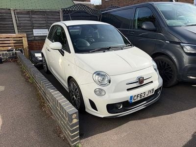 Used Abarth 500 2014 White Hatchback