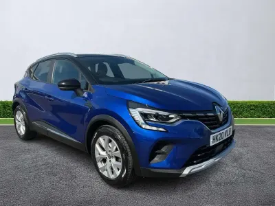 Usado Renault Captur Iconic 95 CV (69 kW) 2020 Azul SUV