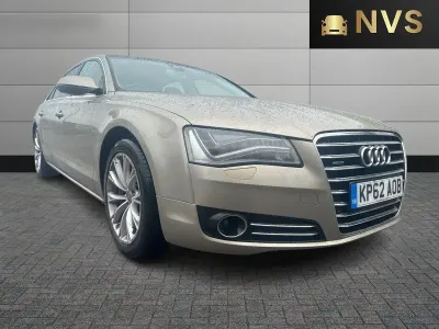 Used Audi A8 Advanced 420 HP (308 kW) 2012 Beige Sedan