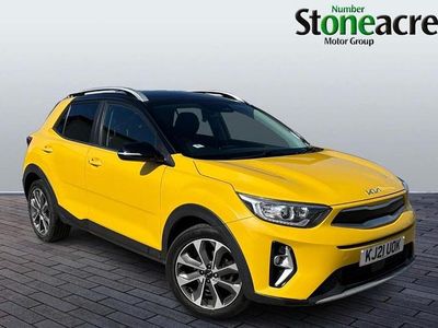 Used Kia Stonic 118 HP (86 kW) 2021 Yellow SUV
