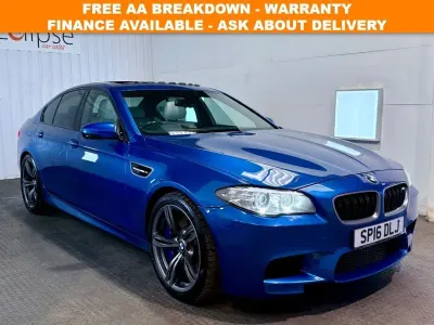 Used BMW M5 M Performance 560 HP (411 kW) 2016 Blue Sedan
