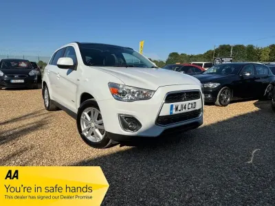 Used Mitsubishi ASX 116 HP (85 kW) 2014 White SUV