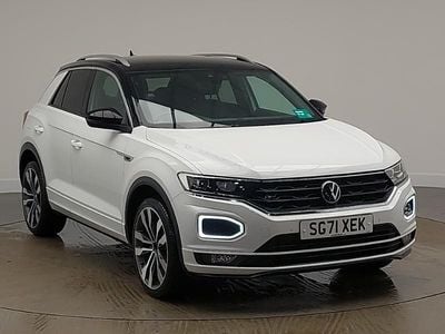 Used VW T-Roc R-line 150 HP (110 kW) 2021 White SUV