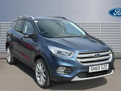 Used Ford Kuga Titanium X 120 HP (88 kW) 2019 Blue SUV