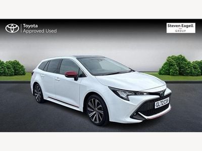 White Used 2022 Toyota Corolla Design Estate | £21,915 (Fair price)