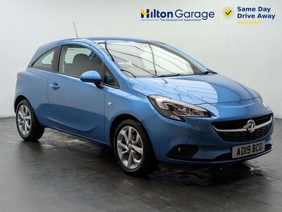 Used Vauxhall Corsa 90 HP (66 kW) 2019 Blue Hatchback