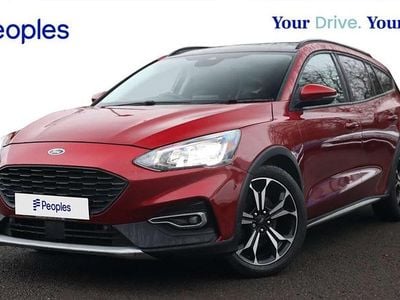 Red Used 2020 Ford Focus Active X Estate | £13,500 (Good price)