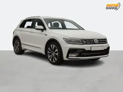 Used VW Tiguan R-line 150 HP (110 kW) 2018 White SUV