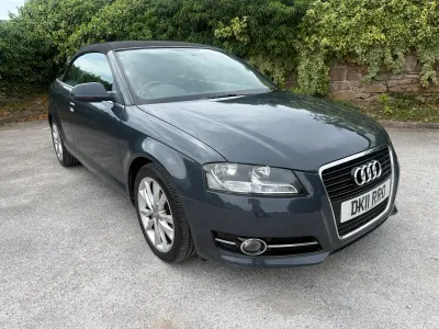 Used Audi A3 Cabriolet Sport 105 HP (77 kW) 2011 Grey Cabriolet