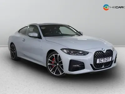 Usado BMW 420 M Sport 184 HP (135 kW) 2021 Cinzento Coupé