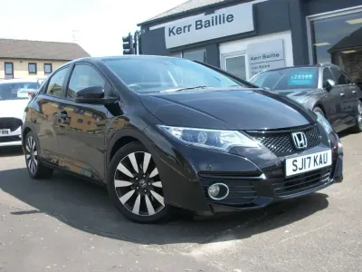 Used Honda Civic SE Plus 100 HP (73 kW) 2017 Black Hatchback