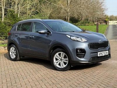 Used Kia Sportage 114 HP (83 kW) 2017 Blue SUV