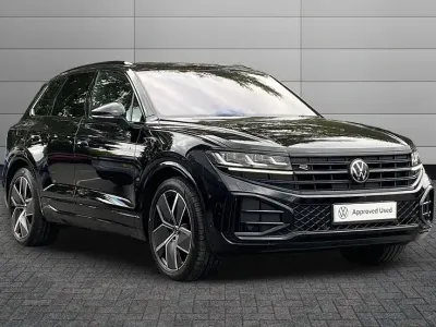 Used VW Touareg Black Edition 286 HP (210 kW) 2025 Grenadilla black SUV