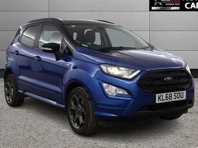 Used Ford Ecosport ST-Line 125 HP (91 kW) 2019 Blue SUV