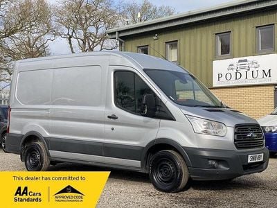 Used Ford Transit 130 HP (95 kW) 2018 Silver Van