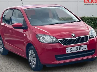 Used Skoda Citigo SE 60 HP (44 kW) 2016 Red Hatchback