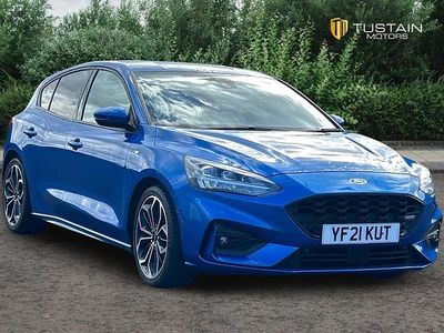 Used Ford Focus ST-Line X 150 HP (110 kW) 2021 Blue Hatchback