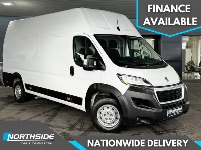 Used Peugeot Boxer Premium 140 HP (102 kW) 2023 White Van