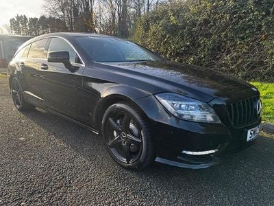 Black Used 2013 Mercedes CLS350 AMG Estate | £8,495 (Expensive)