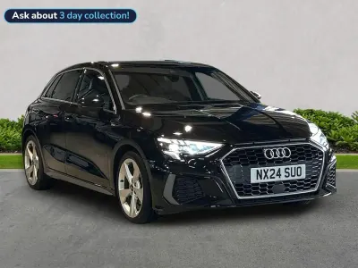 Usado Audi A3 S-Line 147 HP (108 kW) 2024 Preto Citadino