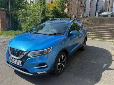Used Nissan Qashqai Tekna 163 HP (119 kW) 2017 Blue SUV