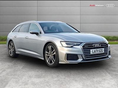 Silver Used 2022 Audi A6 S-Line Estate | £25,990 (Fair price)