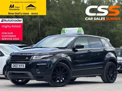 Used Land Rover Range Rover evoque HSE Dynamic 2017 Black SUV