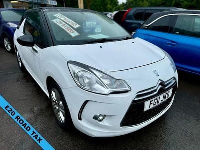 White Used 2011 Citroën DS3 Hatchback | £3,495 (Fair price)