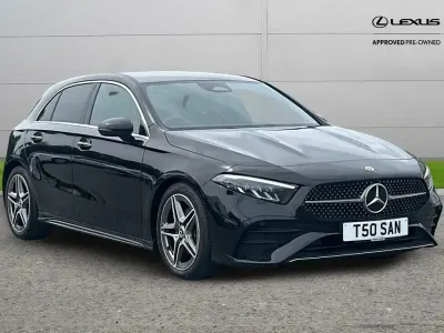 Used Mercedes A180 AMG Line Premium 134 HP (98 kW) 2023 Black Hatchback
