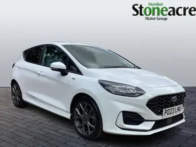 Used Ford Fiesta ST-Line 100 HP (73 kW) 2023 White Hatchback