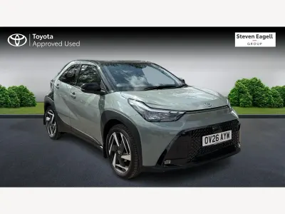 Used Toyota Aygo X Design 116 HP (85 kW) 2026 Green SUV