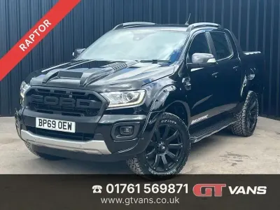Usado Ford Ranger Wildtrack 200 CV (147 kW) 2019 Negro Pickup/Camioneta