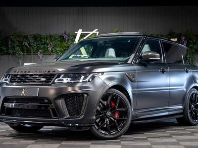 Used Land Rover Range Rover Sport SVR 575 HP (422 kW) 2021 Black SUV