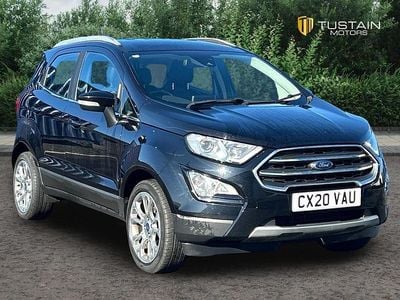 Used Ford Ecosport Titanium 125 HP (91 kW) 2020 Black SUV