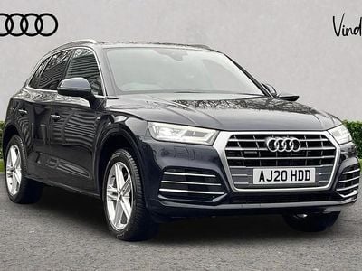 Used Audi Q5 S-Line 241 HP (177 kW) 2020 Blue SUV
