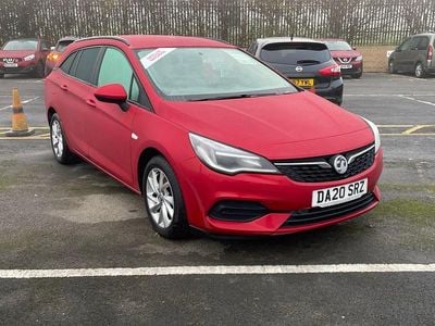Used Vauxhall Astra Business Edition 2020 Red Estate