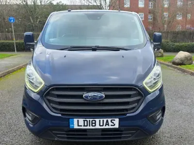 Used Ford Transit Custom Trend 130 HP (95 kW) 2018 Blue Van