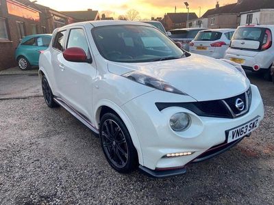 Pearlescent white Used 2013 Nissan Juke Nismo SUV | £5,495 (A bit pricey)