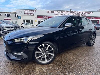 Used Seat Leon FR Sport 130 HP (95 kW) 2021 Black Hatchback