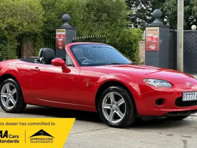 Used Mazda MX5 126 HP (92 kW) 2006 Red Cabriolet