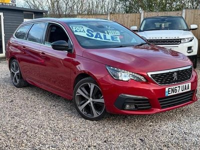Red Used 2018 Peugeot 308 GT-line Estate | £4,695 (Good price)
