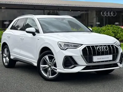 Used Audi Q3 S-Line 150 HP (110 kW) 2023 White SUV