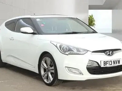 Used Hyundai Veloster Sport 2013 White Hatchback