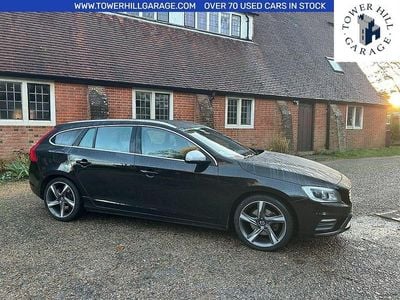 Black Used 2016 Volvo V60 R-Design Estate | £9,000 (Fair price)